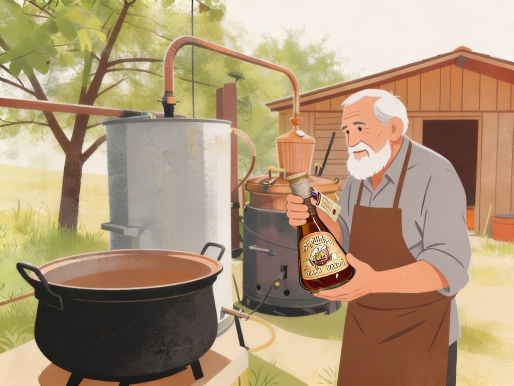 bakarni kotao strsljen rakija